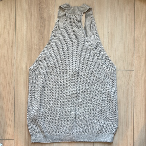 Reiss Sinead Racerback Rib Sweater Vest. Size Large - Picture 6 of 8